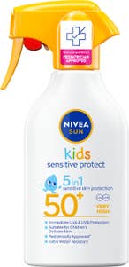 NIVEA Sun Solskydd Kids Sensitive Protect Trigger Spray SPF50+