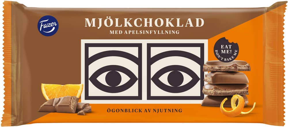 Fazer Mjölkchoklad Apelsin