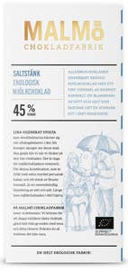 Malmö Chokladfabrik Choklad Saltstänk 45% EKO