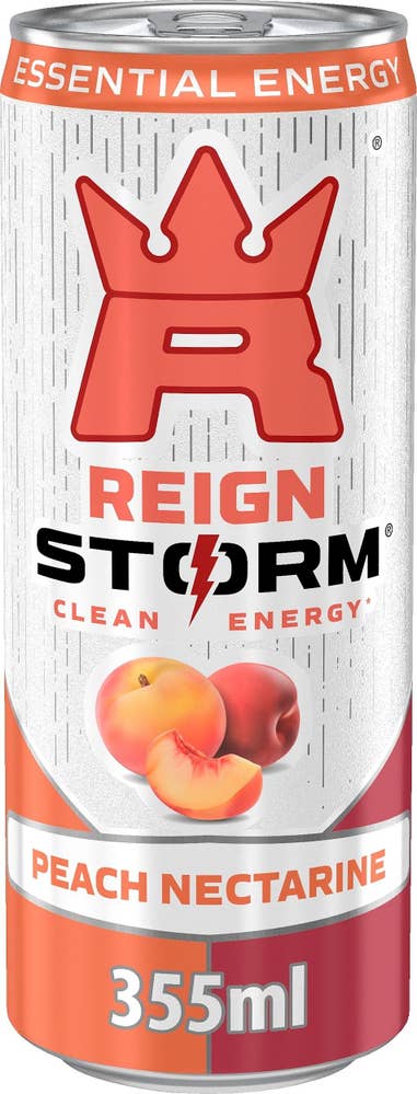 Reign Storm Energidryck Peach & Nectarin