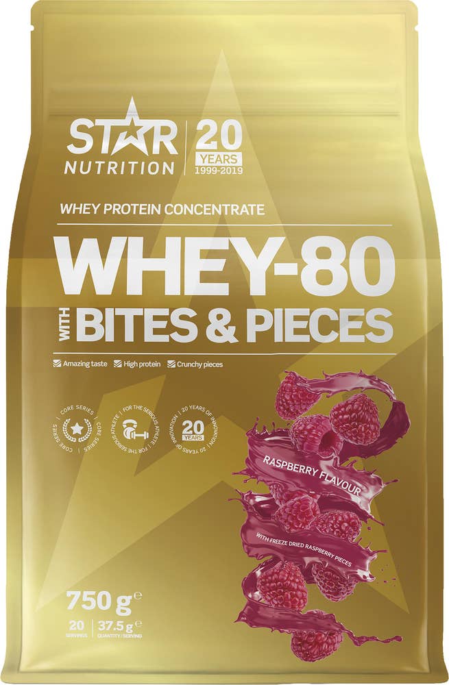 Star Nutrition Whey-80 Bites and Pieces Hallon Star Nutrition