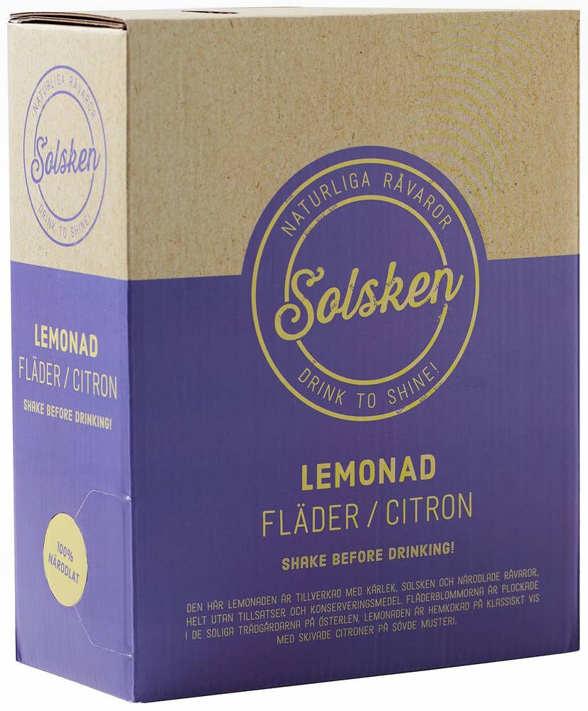 Solsken Lemonad Fläder & Citron