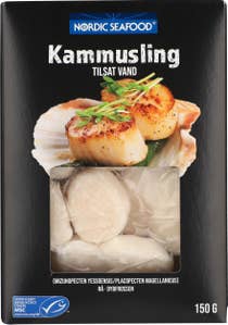 Nordic Seafood Kammusslor MSC Fryst