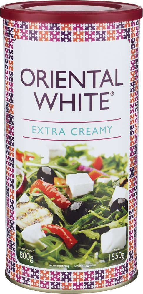 Oriental White Salladsost Extra Creamy 19% 800g