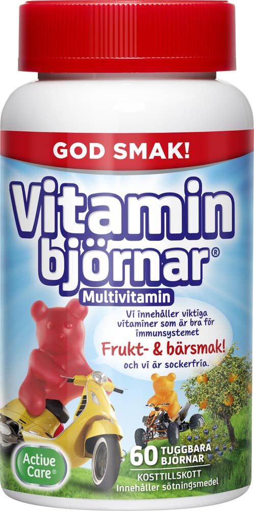 Active Care Vitaminbjörnar Tuggbjörnar
