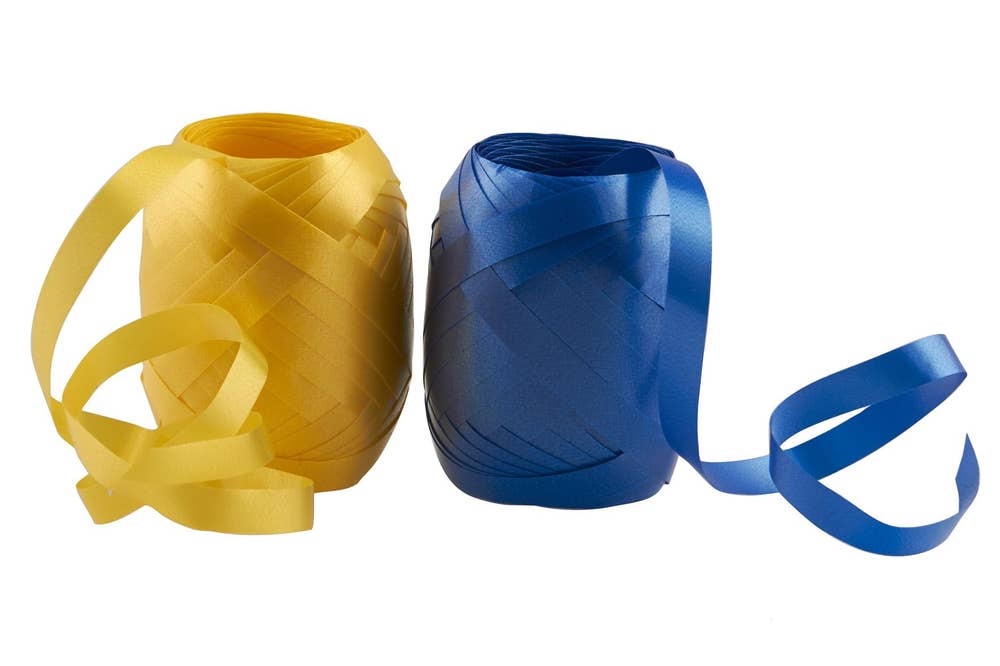 Hedlundgruppen Presentsnöre Blå & Gul 20m