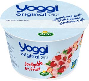 Yoggi® Yoghurt Jordgubb 2%