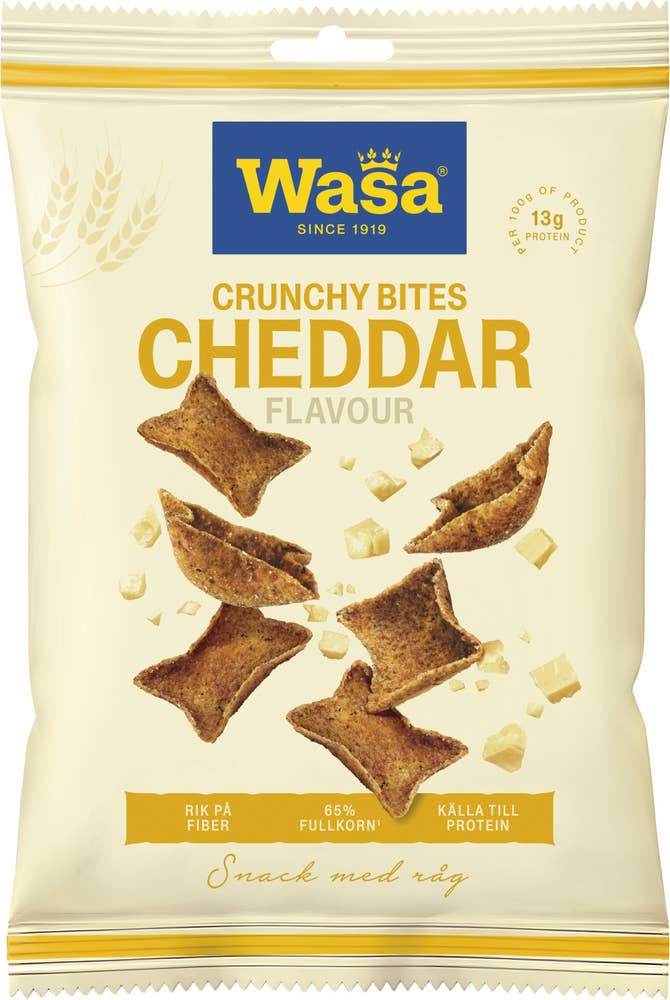 Wasa Crunchy Bites Cheddar