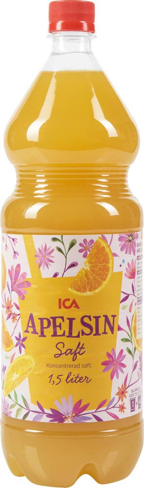 Ej sorterad Apelsinsaft 1,5L Ica