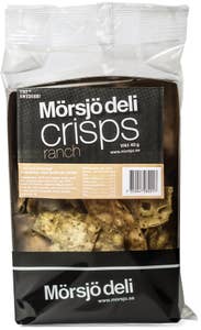 Mörsjö Deli Tunnbrödchips Crisps Ranch