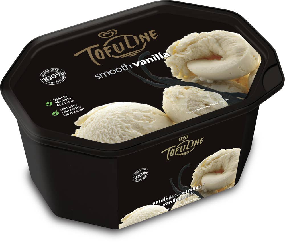 Ej sorterad Glass Tofu Vanilj 1,3L Tofuline
