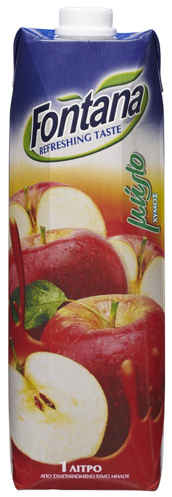 Ej sorterad Juice Äpple 1L Fontana