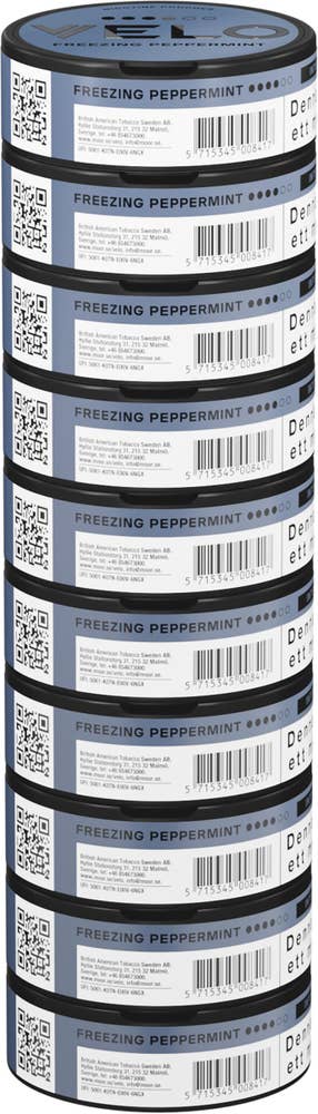 VELO Freezing Pepparmint Stock