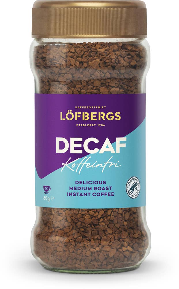 Löfbergs Kaffe Instant Medium Roast Decaf