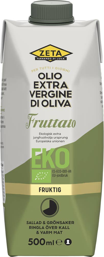 Zeta Extra Jungfruolivolja Fruttato EKO