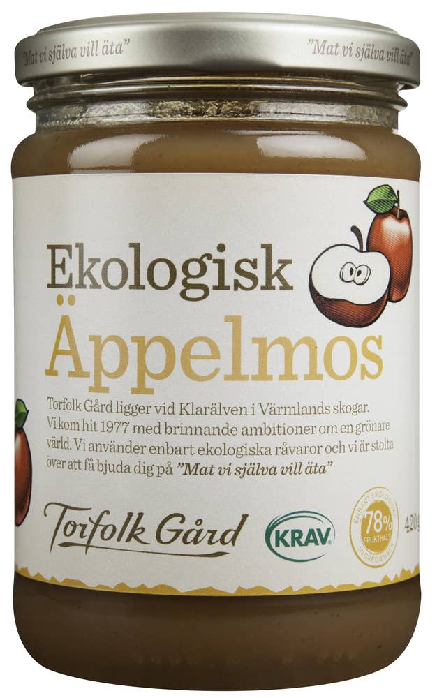 Torfolk Gård Äppelmos EKO/KRAV