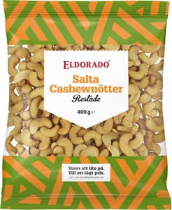 Eldorado Cashewnötter Saltade & Rostade