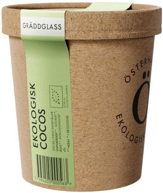 Österhagen Glass Gräddglass Cocos EKO