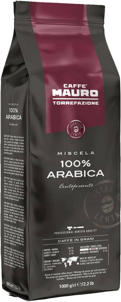 Caffè Mauro Centopercento Hela Kaffebönor