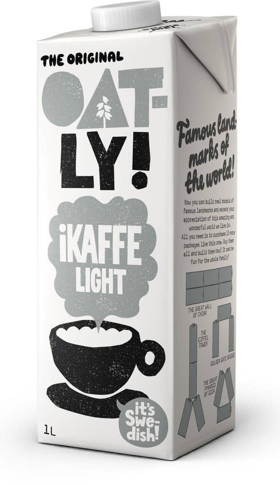 Oatly iKaffe Light Havredryck 2%