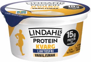 Lindahls Kvarg Protein Vanilj Laktosfri 0,2%