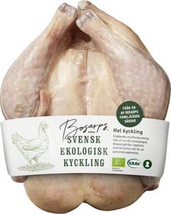 Kronfågel Bosarp Kyckling Hel Fryst EKO/KRAV