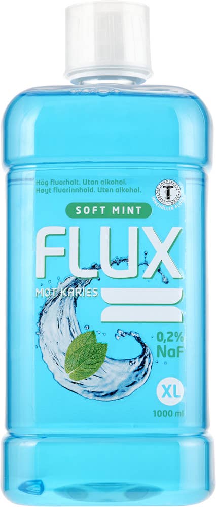 Flux Munskölj Soft Mint 1L Flux