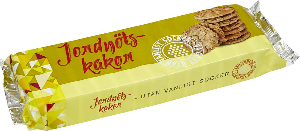 va´gott Jordnötskakor Utan Vanligt Socker Va'Gott