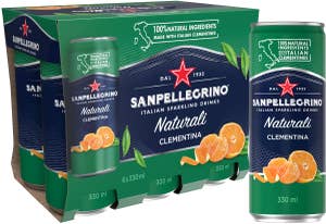 San Pellegrino Naturali Clementina 6x33cl