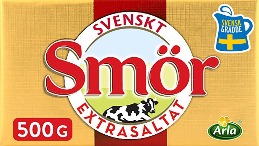Svenskt Smör från Arla Smör Extrasaltat 81%