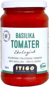 Itigo Tomatsås Basilika EKO/KRAV