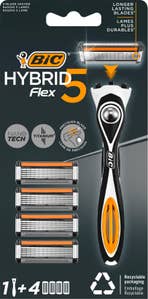 BIC Rakhyvel Hybrid 5 Flex 1+4-p