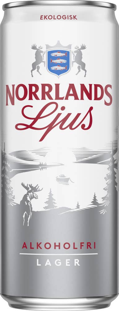 Norrlands Guld Norrlands Ljus Lager Alkoholfri 0,5% EKO