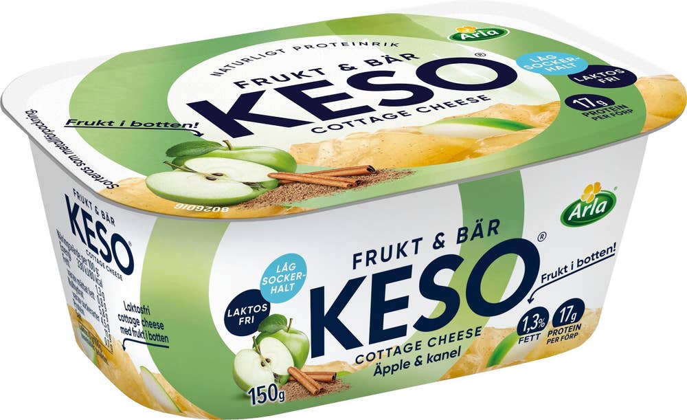 KESO® Keso Frukt & Bär Äpple & Kanel 1,3% Laktosfri