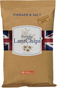 Svenska LantChips Chips Vinäger Salt