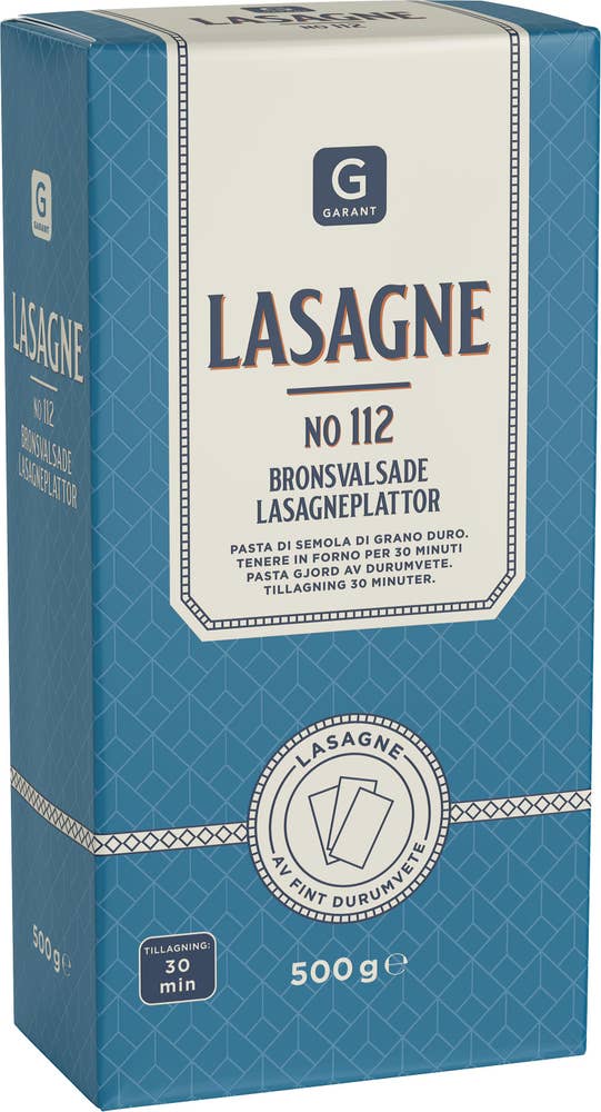 Lasagneplattor