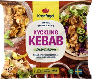 Kronfågel Kycklingkebab Fryst