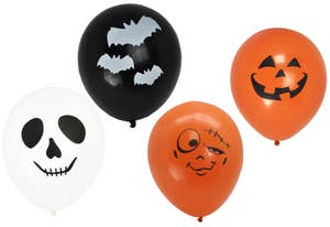 Hedlundgruppen Ballong Halloween Svart, Vit & Orange