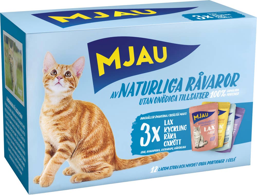 Kattmat Kött/Fisk Multipack 12x85g