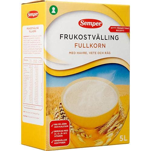 Ej sorterad Frukostvälling Fullkorn Semper