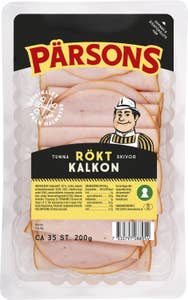 Pärsons Rökt Kalkon Tunna Skivor