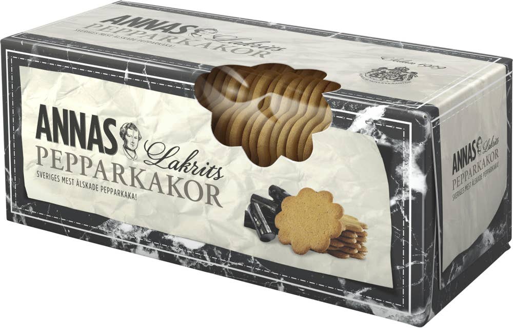 Annas Pepparkakor Lakrits Annas