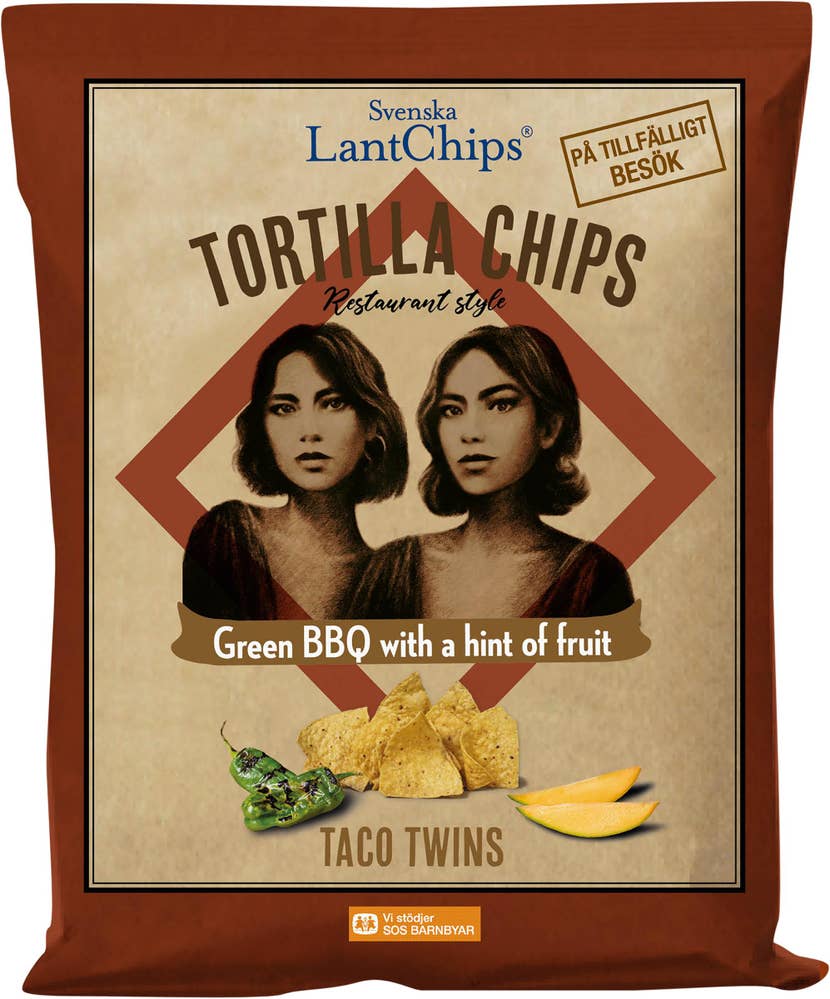 Svenska LantChips Tortilla Chips BBQ
