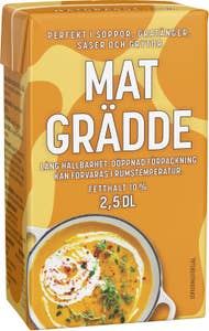 Dairy Foods Matgrädde Lång Hållbarhet 10%