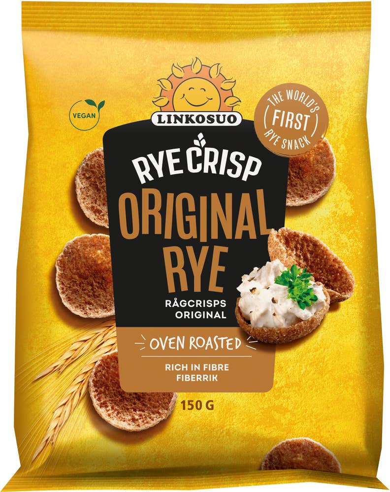 Linkosuo Rågchips Original 150g Linkosuo