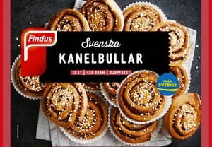 Findus Svenska Kanelbullar Frysta 12-p
