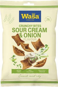 Wasa Crunchy Bites Sour Cream & Onion