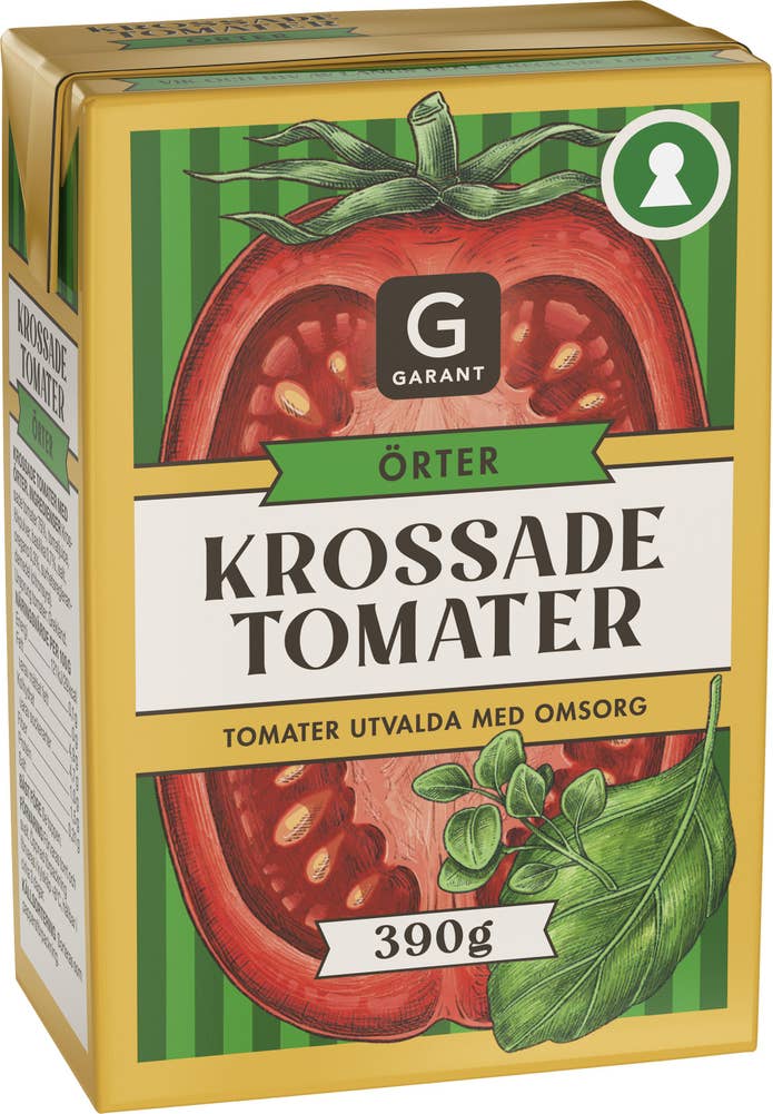 Garant Krossade Tomater Örter