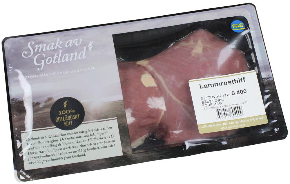 Smak av Gotland Lammrostbiff Benfri