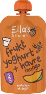 Ella's Kitchen Fruktyoghurt Havre Mango 6M EKO